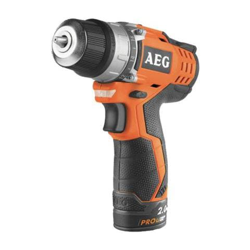Trapano Pilota Aeg 12v Prolithium-ion - 2 Batterie 2.0ah - 1 Caricabatterie 40min - Bs12c2 Li-202b en oferta
