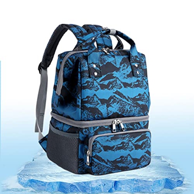 Portable Backpack Cooler Leakproof Insulated Backpack Large Capacity Lightweight Waterproof Cooler Bag for Women to Work Lunch Picnics Camping Hiking