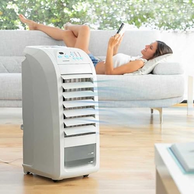 SHOP-STORY - Portabile AIR COOLER : condizionatore portatile 70W con sistema Evaporazione e Raffreddamento