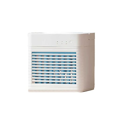 MAHWTF Condizionatore d'Aria Mobile, Ventola di Raffreddamento dell'Aria Raffreddatori evaporativi Personali USB Mini Aria condizionata per l'home Off