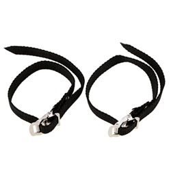 2 pezzi di pedale per bici cinghiali per bici da nylon pesante e cinghie per ciclismo esterno e bici stazionaria interna, cinghia del piede en oferta