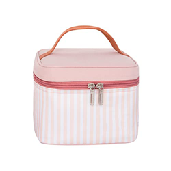 CCBUY Borsa di isolamento a strisce verdi Borsa di isolamento portatile Borsa da viaggio for esterni Borsa isolante (Color : B, Size : As the picture  en oferta