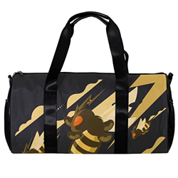 Borsone sportivo Borsa da palestra Bee attacco cool DarkGrey, Multicolore, 45x23x23cm/17.7x9x9in, Personalità precio