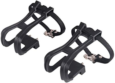 WJJ VORCOOL Ciclismo Nylon Pedale Cinghie, 1Pair della Strada della Bici di Montagna del Pedale Clip Strap Cinghie