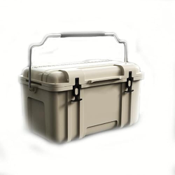 Congelatore portatile, set congelatore per barbecue, campeggio, picnic e altre attività all'aperto (25 l) verde oliva, bianco sporco, verde acqua-crea precio