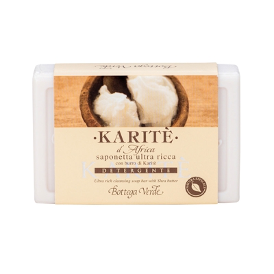 Karité de África - Pastilla de jabón súper rica con manteca de Karité limpiadora (150 g)