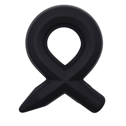 Misura Regolabile, Materiale in Silicone, Nero, Non Facile da Indossare en oferta