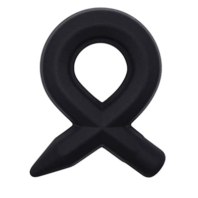 Misura Regolabile, Materiale in Silicone, Nero, Non Facile da Indossare