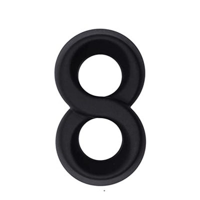 Misura Regolabile, Materiale in Silicone, Nero, Facile da Trasportare