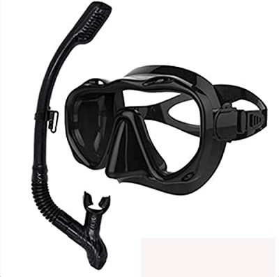 ZLNY Snorkelling Mask Professional Scuba Diving Mask And Snorkels HD Anti-Fog Leak-Proof Goggles Glasses Free Diving Swimming Easy Breath Tube Set for