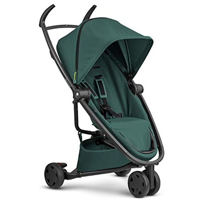 Quinny Zapp Flex, Passeggino Leggero E Compatto, Con Seduta Reversibile Fronte Mamma E Fronte Strada, Reclinabile, 3 Ruote, 8800 g, Verde