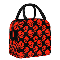 Borsa termica per il pranzo con guantoni da boxe, colore nero, rosso, impermeabile, a prova di perdite, borsa grande per la preparazione dei pasti, pe características