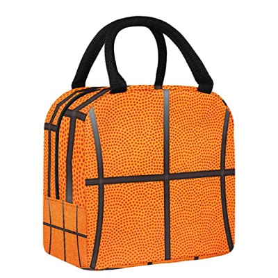 Borsa termica per il pranzo, da basket, sportiva, impermeabile, impermeabile, a prova di perdite, grande borsa per la preparazione dei pasti, per adol