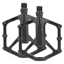 Lixada Pedali per Bici Lega di Alluminio Leggero Antiscivolo Pedali MTB Durevole, 1Paio características