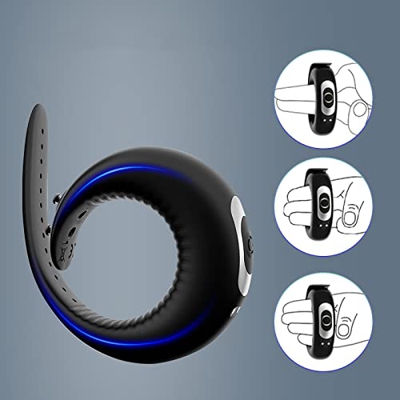 Racib Nero, Silicone Impermeabile, Regolabile in più modalità