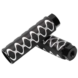 NIDONE Bicicletta Pioli in Lega di Alluminio Antiscivolo Bicicletta Posteriore Pedale poggiapiedi Accessori Nero 2PCS Equitazione Accessori precio