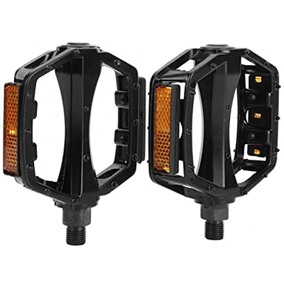 Generic Pedali per Bici Pedalo della Bici Poggiapiedi in Lega di Alluminio Cuscinetto a Sfera Widen Pedale per Biciclette Pedale Universale per Bicicl