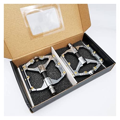 AIRAXE Pedale della Bici da Bici ad ASSE di Titanio Ultraleggero CNC MTB Road Mountain Bike Pedal Seal Cusiness Bike Parti (Color : Color)