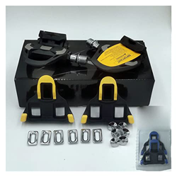 AIRAXE Pedali Road Bici clike Clipless pedial Cinghie Pedale Tacchetti Pedali in Stile Bici da Strada (Color : R8000 One More SH12) precio