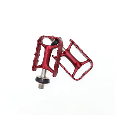 AIRAXE Pedalare a Rilascio rapido a Pedale Bici da Bici Ultraleggera in Bicicletta (Color : QRD2 Red)