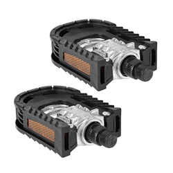 2pcs Pedali for biciclette Biciclette antiscivolo Biciclette pieghevoli Montagna Pieghette Pieghetta Piattaforma Piattaforma Flat Accessorio Accessori en oferta