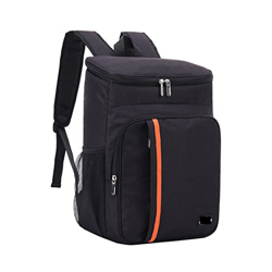 QTZXL 30L Big Picnic Backpack Basket Outdoor Cooler Cooler Box Isolato Viaggi Camping Picnic Bags Camping Hiking Zaino Leggero e Resistente, Senza per precio