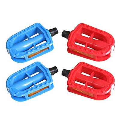 2 paia Pedali for biciclette in bicicletta leggera for bambini in bicicletta Pratico for bambini Pedali Bike Pedali antiscivolo Pedali piatti for il c