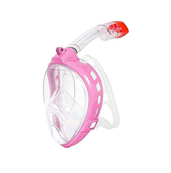 QHYXT Maschera da Snorkeling Integrale, panoramica a 180 Gradi, antiappannamento, Anti-Perdita, Maschera da Snorkeling per Adulti e Giovani, Molto Ada precio