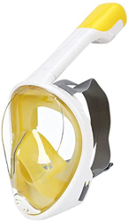Maschera da snorkeling per adulti Maschera da snorkeling integrale per adulti, Visione ultra chiara panoramica a 180°, Attrezzatura subacquea anti-sof en oferta