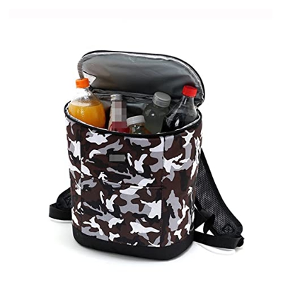 QTZXL Zaino termale Box Picnic Beer Camping Car Frigorifero Accessori Forniture Donne Pesca Frigorifero Frigorifero Borsa da frigo for Pranzo Leggero 