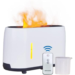 Deals Umidificatore Aroma diffusore con accensione a fiamma LED controllo e timer 240ml XJ160 precio