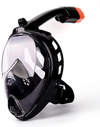Maschera per lo snorkeling Maschera per lo snorkeling integrale per il viso integrale Set top asciutto Anti-appannamento e anti-perdita Vista panorami precio