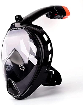 Maschera per lo snorkeling Maschera per lo snorkeling integrale per il viso integrale Set top asciutto Anti-appannamento e anti-perdita Vista panorami