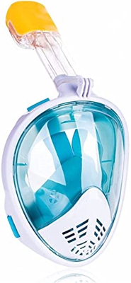 QHYXT Maschera da Snorkeling Maschere da Sub per Adulti Ampia Vista panoramica, Maschera da Snorkeling Subacquea per Adulti Maschera da Sub antiappann