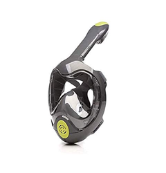 Maschera da snorkeling a pieno facciale, maschera da snorkeling antiappannamento anti-perdita con vista panoramica a 180 gradi, adatta per snorkeling/ características