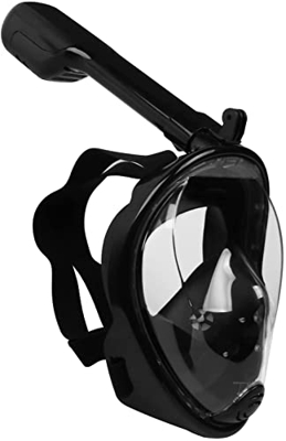 Maschera da snorkeling Maschera da snorkeling a pieno facciale per adulti, vista panoramica a 180° Maschera da sub per immersione con respirazione fac