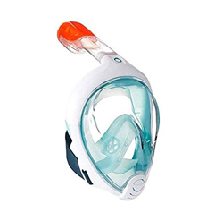 Maschera da snorkeling integrale, maschera facciale completamente asciutta, dispositivo da snorkeling, maschera da nuoto, maschera panoramica anti-per precio