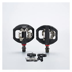 Climb The PEAK Pedale della Bicicletta MTB. Adattatori a Doppio Piattaforma a Pedale a Pedale a Pedale autobloccante Bici con calette for Shiman dall' en oferta