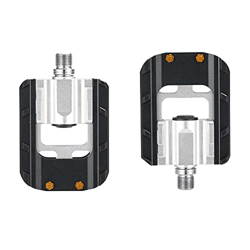 Pedali della bici pieghevoli Pedali universali Anti-skid Pedali universali 9/16 Pedali pieghevoli for la bici da pendolarismo Bici da mountain bike Bi precio