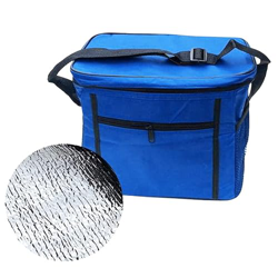 Semssa Zaino termico, 10 l, con spalle grandi, impermeabile, a prova di perdite, con tasca laterale, per viaggi all'aperto, campeggio, spiaggia precio
