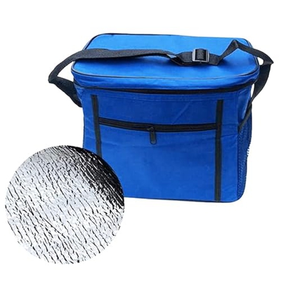 Semssa Zaino termico, 10 l, con spalle grandi, impermeabile, a prova di perdite, con tasca laterale, per viaggi all'aperto, campeggio, spiaggia