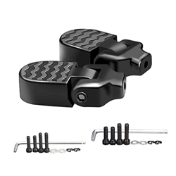 Climb The PEAK 1 Paia Pieghevole Sicurezza Resistente Facile da Usare in Lega di Alluminio Poggiapiedi Pedana Pedica Pedalo Posteriore for Biciclette  características