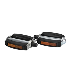 Climb The PEAK Pedali for Biciclette Bike retrò Pedali Classici Pedali Piattaforma Piattaforma con riflettori Pedali in Lega di Alluminio for Mountain precio