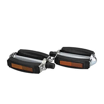 Climb The PEAK Pedali for Biciclette Bike retrò Pedali Classici Pedali Piattaforma Piattaforma con riflettori Pedali in Lega di Alluminio for Mountain