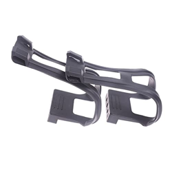 Clip for Pedale Senza Spalline Bici da Bicicletta Bicycle Black Black Ultra-Light Bicycle Pedal Mezza Clip con Viti Accessori for Ciclismo 1 Paio per  características