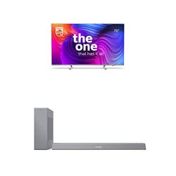 PHILIPS 70PUS8506 Smart TV LED UHD 4K da 70 pollici Android TV con Ambilight, Immagini HDR & Philips Audio TAB8505/10 Altoparlante Soundbar con Subwoo características