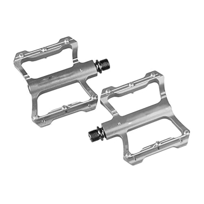 AIRAXE Pedale della Bici in Lega di Alluminio Ultra Chiaro CNC Piattaforma Piatta for Cuscinetti sigillati Pedale for Bici Anti-Slip MTB Parti di Bici