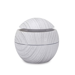 LVLUOKJ Diffusore Oli Essenziali, 130ml Umidificatore, Umidificatore Ad Ultrasuoni Diffusore di Aromi, con 7 Colori Luci LED Umidificatore, per Yoga/C precio