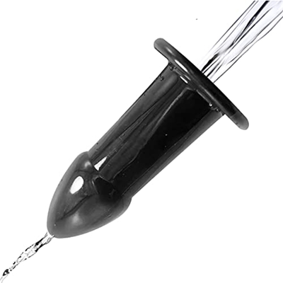 ZJZFL Design Cavo, Silicone Impermeabile, Nero,S