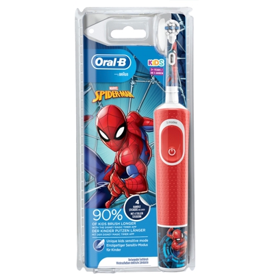 Oral-B Vitality 100 Kids Spiderman, Spazzolino da denti elettrico